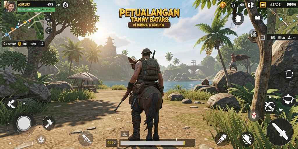 Tampilan gameplay Open World yang mengesankan di ASIA303.