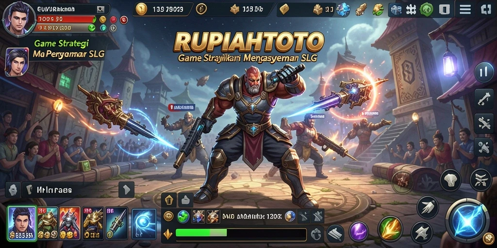 Tangkapan layar menunjukkan gameplay intensif RUPIAHTOTO yang menantang.